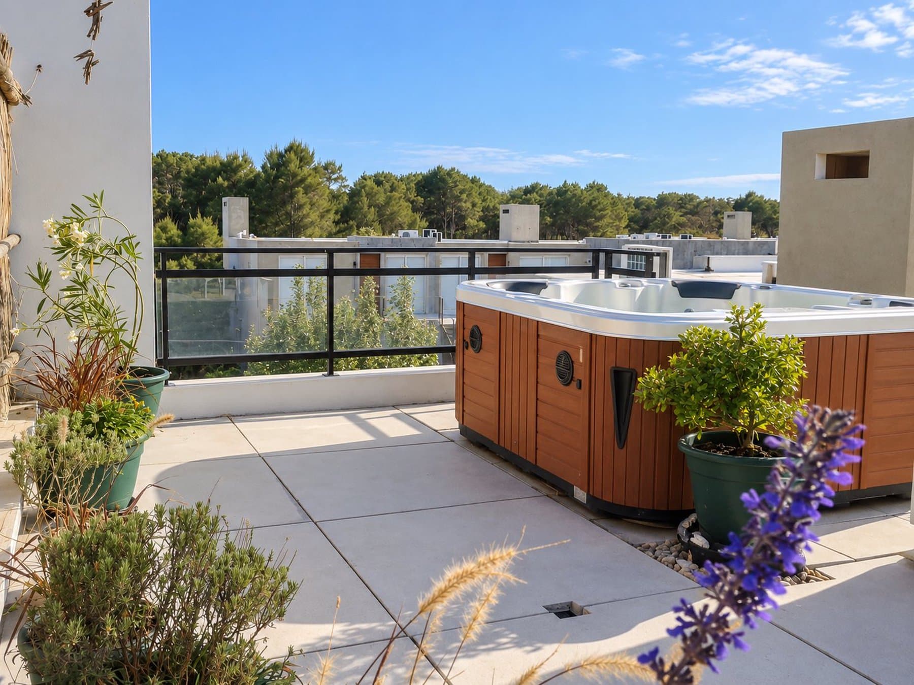 Departamento con Terraza y Jacuzzi — miniatura 2