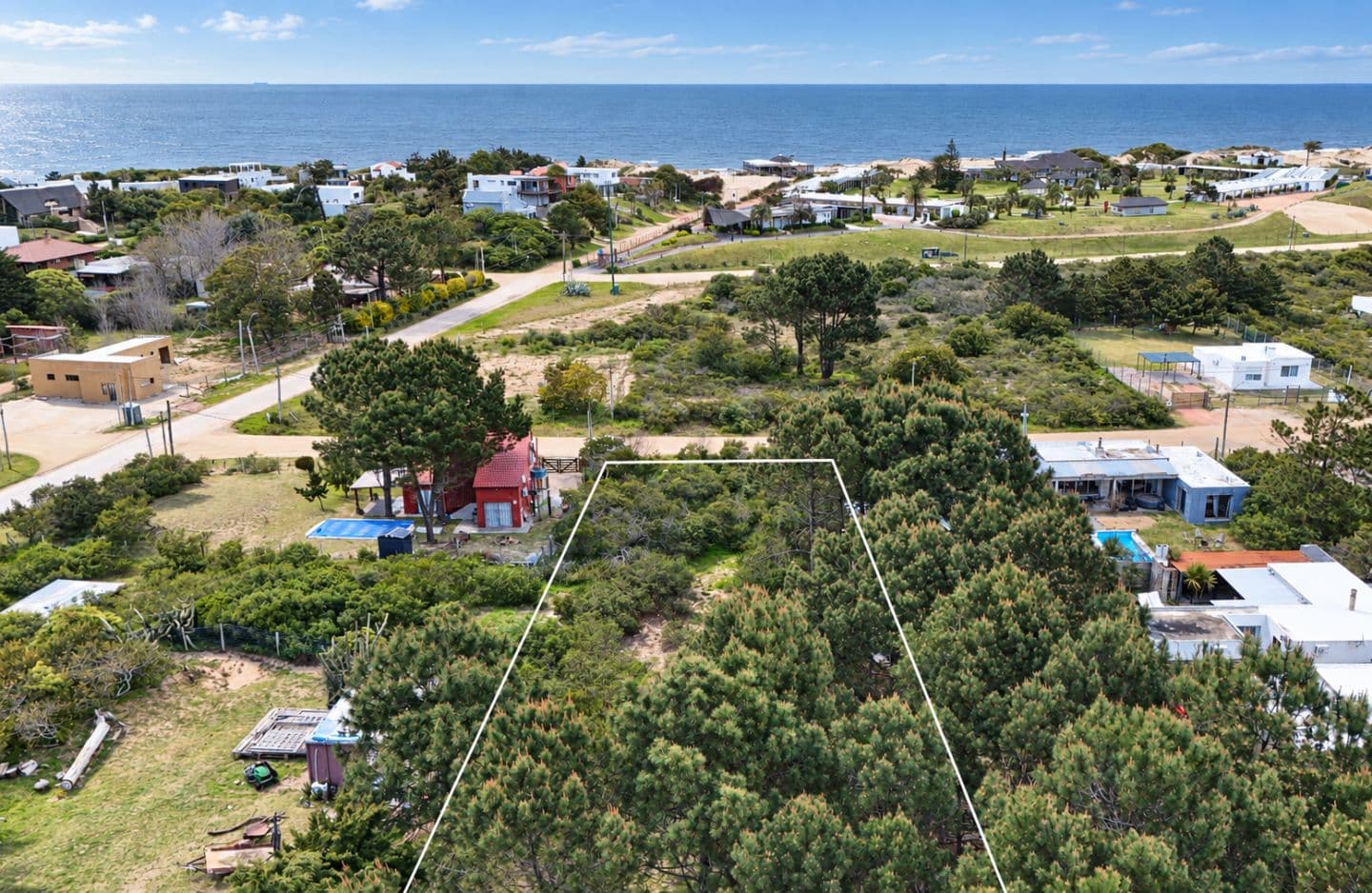 Terreno en venta a pasos del mar en Tio Tom